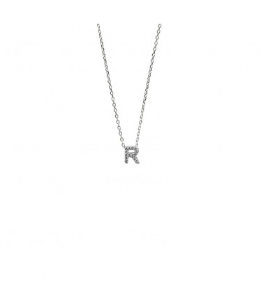 Colgante de oro letra R (RF...