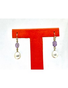 Pendientes de oro con... 2